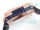 Swiss 4700 Clone Hublot Spirit of Big Bang 45mm Rose Gold Blue Leather Strap Watch (5)_th.jpg